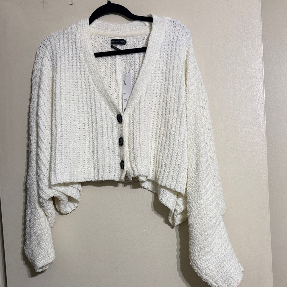 Urban outfitters chenille cardigan